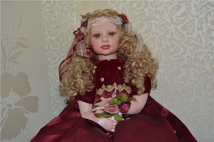 Мои первые куклы от Файзах Спанос - Молитва, Ангел и Чайная Роза (фото 6)