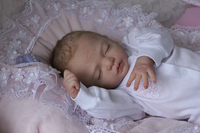 Спящая красавица Джульетта! Куколка реборн Виктории Вишни (фото 10)