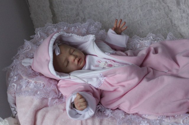 Спящая красавица Джульетта! Куколка реборн Виктории Вишни