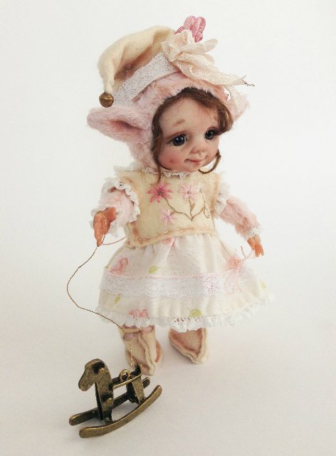 Рождественские эльфики. Авторские куклы тедди долл Анны Добряковой