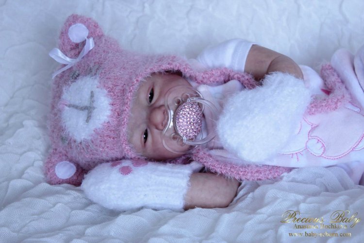 Мой маленький котёнок! Кукла реборн Анастасии Бочковой