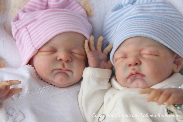 Малыши реборн от Любови Фирсовой Coco-Malu, Katie-Marie, Bean and Sprout, Patrik, Livia