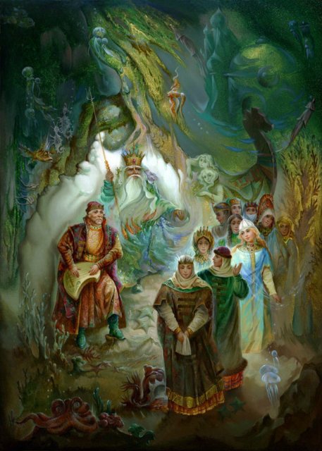 Усмотри тропинку в сказку или Здесь русский дух, здесь Русью пахнет. Федоскинская лаковая миниатюра