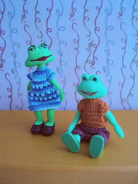 А мы не ждали, не гадали... Или наш новый житель от Pipos, лягушонок Trudy | Бэйбики А мы не ждали, не гадали... Или наш новый житель от Pipos, лягушонок Trudy (фото 2)