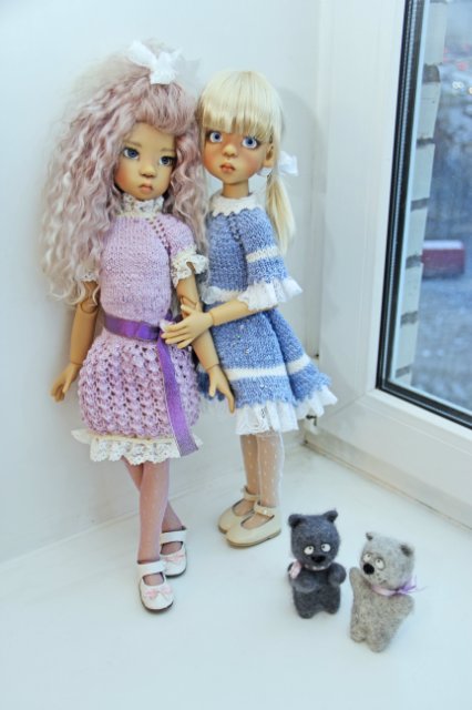 Всем привет!Вот и мои первые девчонки от Кайе Виггз