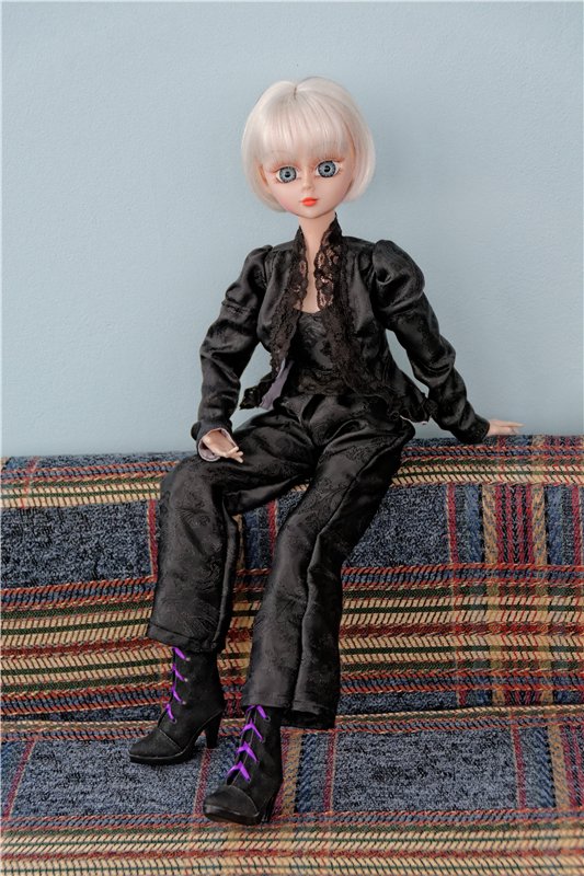 Преображение в женщину-вамп