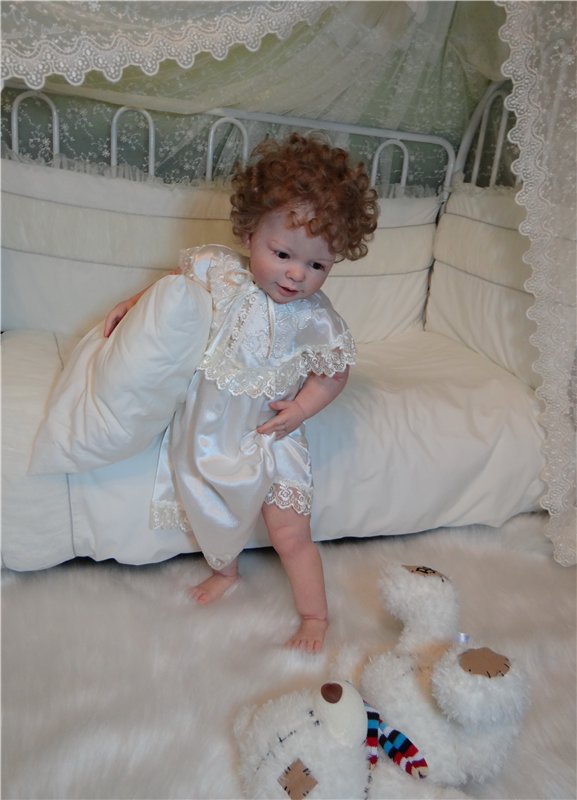 Василий. Куклы реборн Елены Ядриной (фото 4)