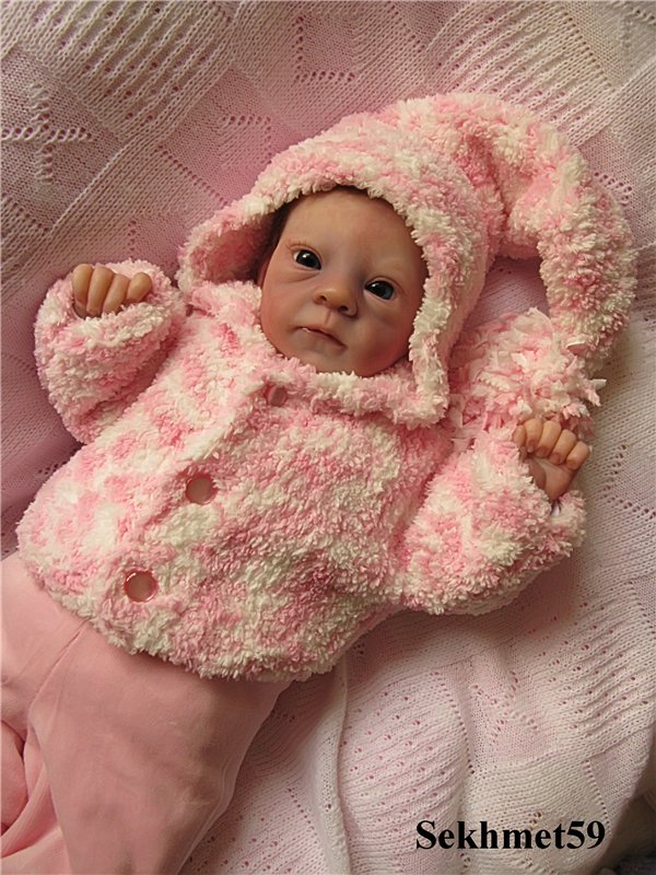 Недоношенный ребенок-реборн от Елены Андреевой (фото 7)