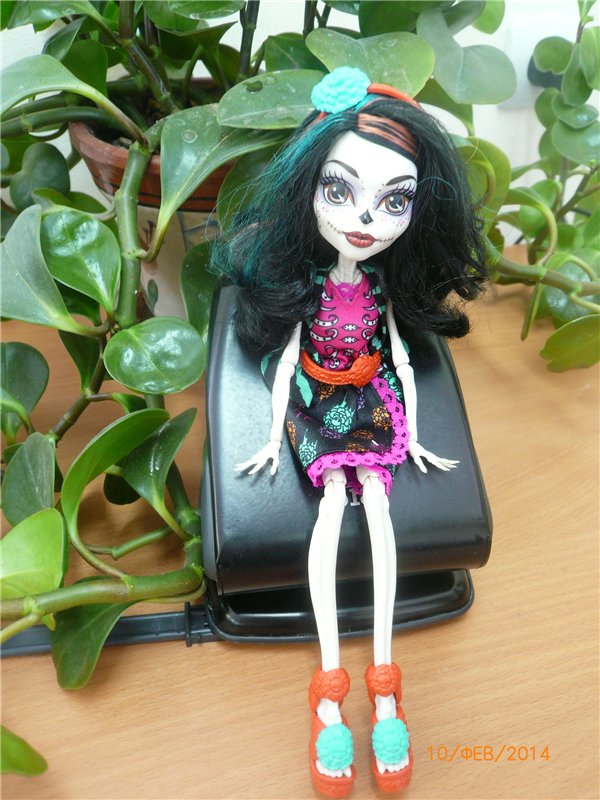 Skelita Calaveras наша новая монстряшка Monster High (фото 4)