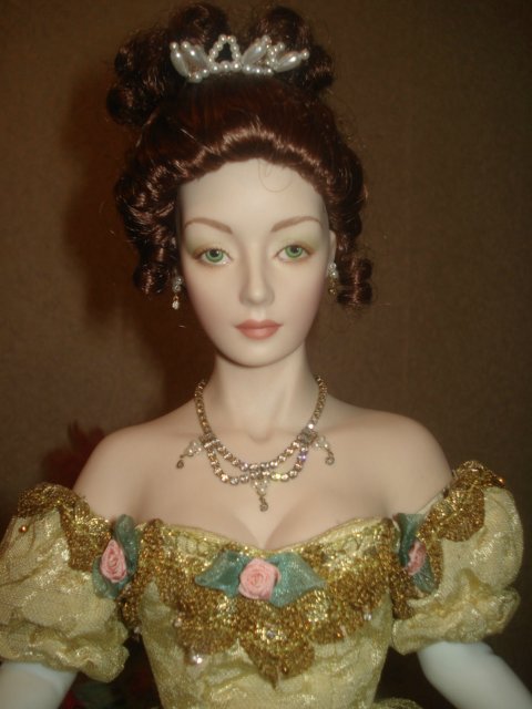 Леди Маргарет "Презентация Королевы", фарфоровая кукла от Даны Гибсон для Franklin Mint | Бэйбики Леди Маргарет "Презентация Королевы", фарфоровая кукла от Даны Гибсон для Franklin Mint