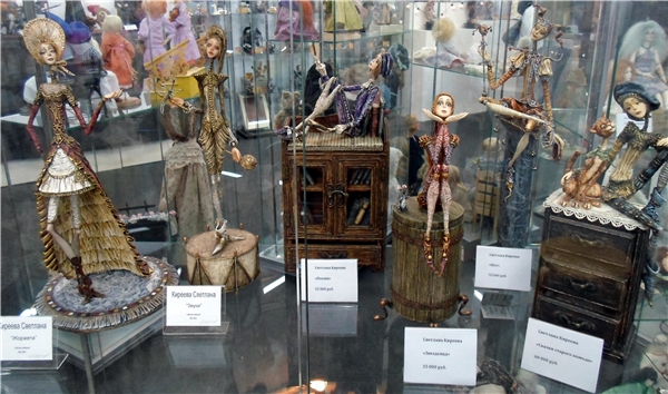 Выставка кукол "Весенний бал" на Ветошном 2014