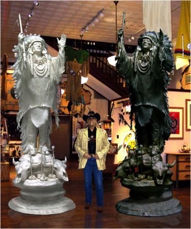 Живые композиции из бумаги от Аллена и Пэтти Экман, Allen and Patty Eckman (фото 3)