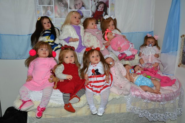 Мы побывали в гостях. Фото с выставки кукол на Тишинке - Moscow Fair 6.04.2014 (фото 4)