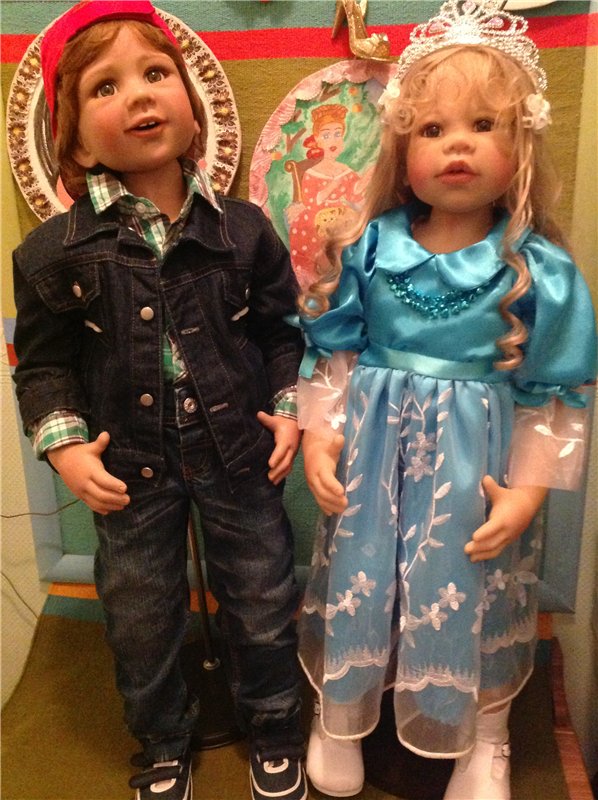 Просто так - моя коллекция кукол Моники Левениг