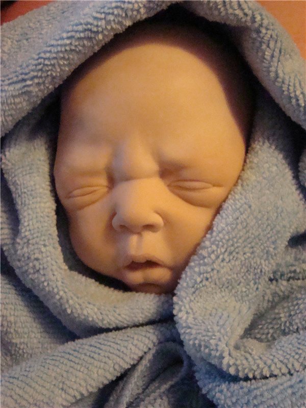 Силиконовая малышка - Процесс работы от Кондрашовой Ирины