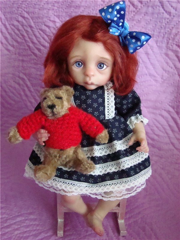 Каролина. Авторская кукла Кондрашовой Ирины