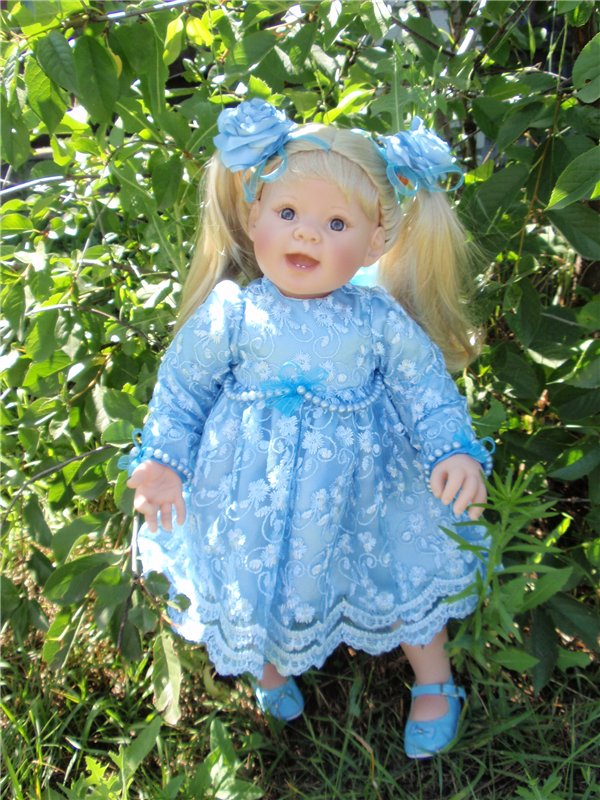 Растет в поле ягодка-малинка, а у нас живет Полинка))) Переодеваемся снова))) (фото 5)