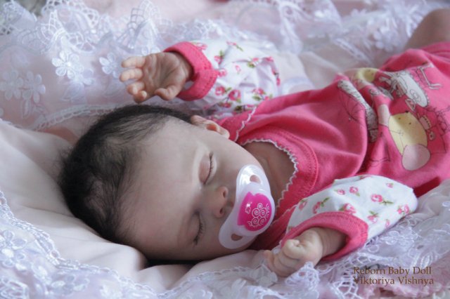 Моя лапушка Коко... Куколка реборн Виктории Вишни