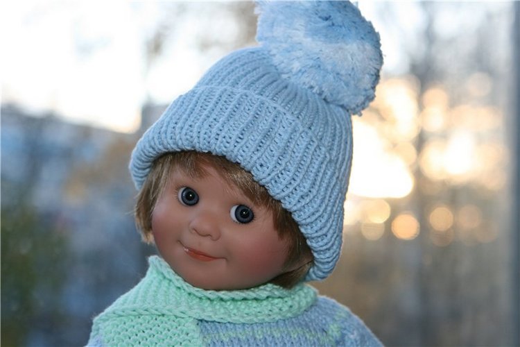 Сладкая парочка - зефирчик с шоколадом или Лука и Штрубеллина, студийные вихтелята Rosemarie Anna Muller