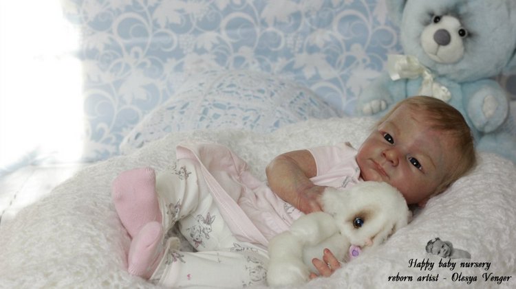 Аня, Анечка, Анюта. Кукла реборн Олеси Венгер (фото 3)