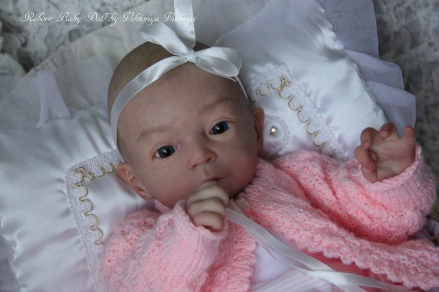 Аделиночка... Куколка реборн Виктории Вишни