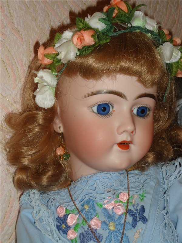 Прекрасные девочки от Heinrich Handwerck, молд 109 с маркировкой DEP (фото 3)