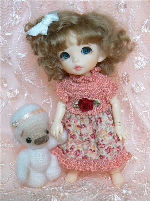 Мишка для Росинки (куколка BJD) (фото 4)