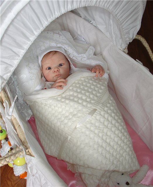 Мамина радость. Кукла Реборн из молда Джилл | Бэйбики Мамина радость. Кукла Реборн из молда Джилл (фото 4)