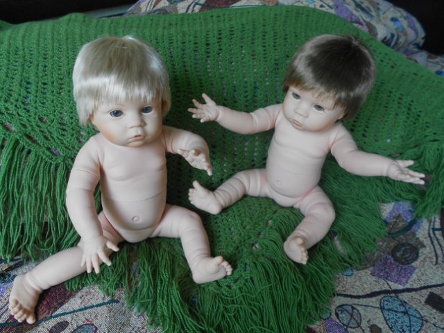 Близнецы - коллекционные куклы от Berjusa