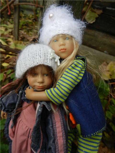 Мои крохотульки на природе. Клубные куколки от Аннет Химштед