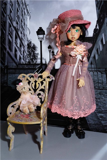 "Мы с Тамарой ходим парой, мы на бал идем с Тамарой ...". Куклы Кайе Виггз (фото 2)