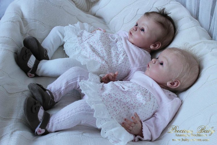 Мы двойняшки! Куклы реборн Анастасии Бочковой