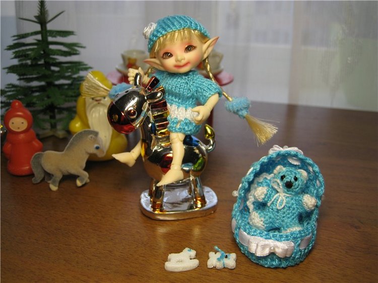 Новогодний подарок для подружки Луши