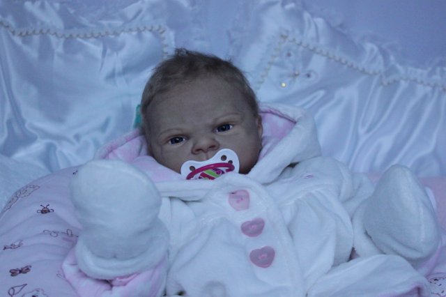 Детка Скарлет... Куколка реборн Виктории Вишни