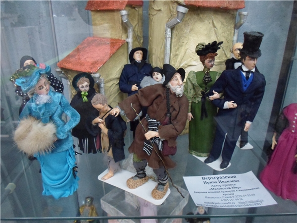 Выставка кукол "Весенний бал" на Ветошном 2014