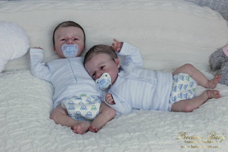 Двойное счастье! Куклы реборн Анастасии Бочковой