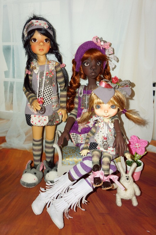 Моя лоскутная команда — Одежда и обувь для кукол BJD (БЖД): 1/3 (фото 6)