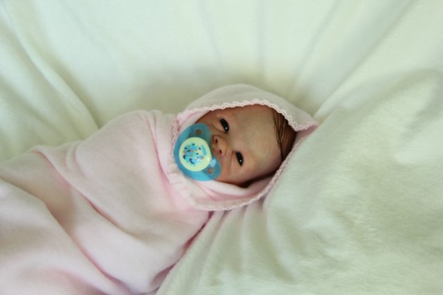 Крошка Мэгги. Кукла реборн Саутер Антонины