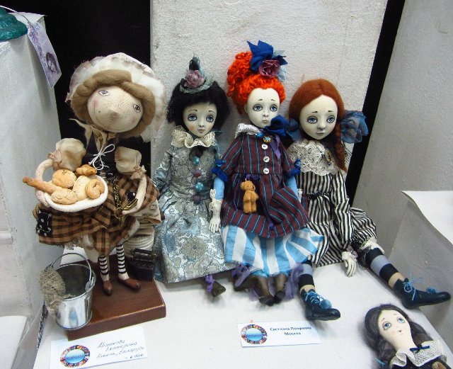Время кукол 13. Международная выставка коллекционных кукол и мишек Тедди 2014. Фотоотчет