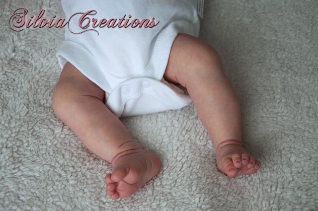 Молд с синдромом дауна PEBBLES в исполнении SILVIACREATIONS