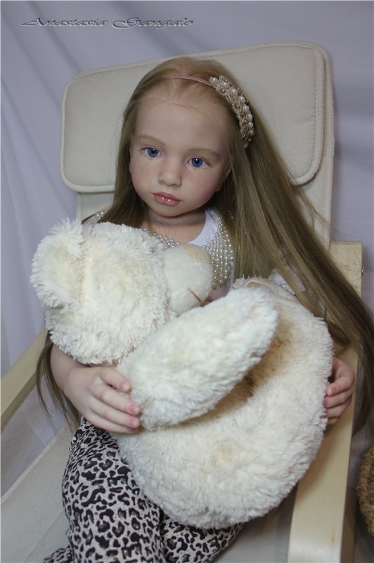 Ангелов много ни бывает. Ангелина. Кукла реборн Анастасии Гангало