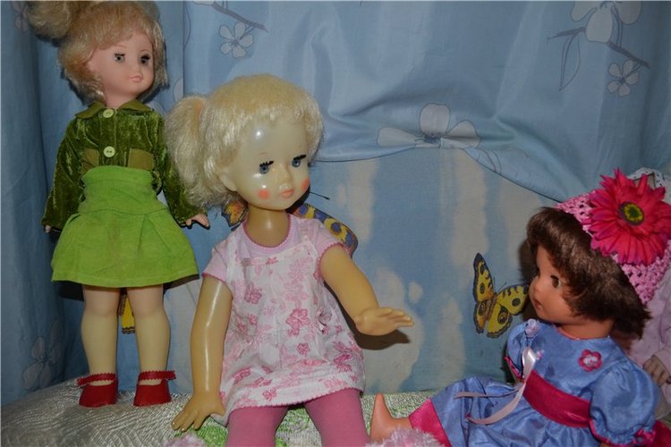 Найденыш куколка Нина — Советские винтажные куклы (СССР): Ленигрушка