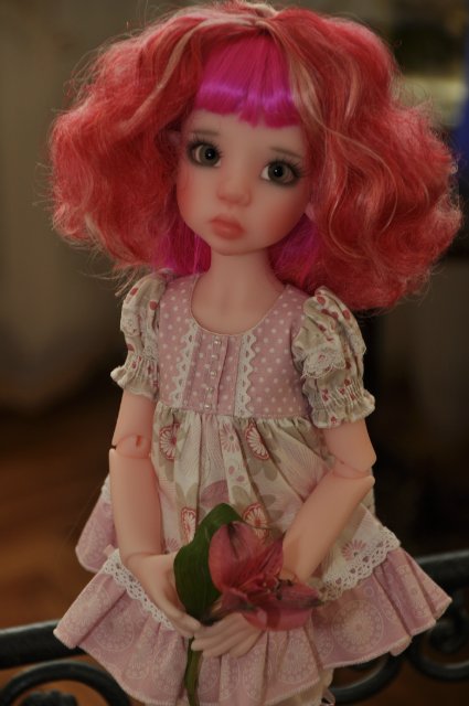 Розовая Лариса от Кайе Виггз - нежный бутончик