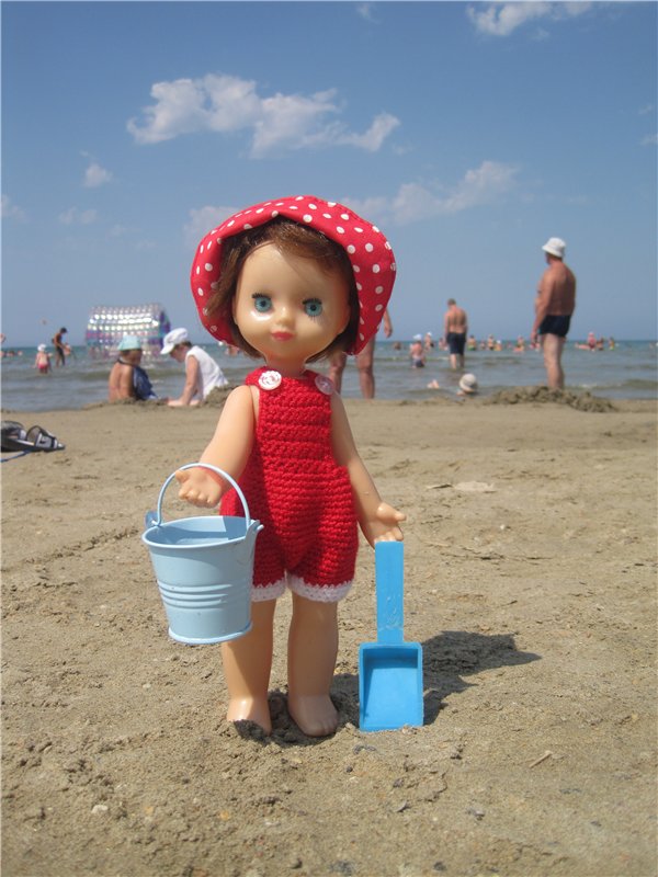 Галчонок и лето. Винтажна куколка СССР Галя