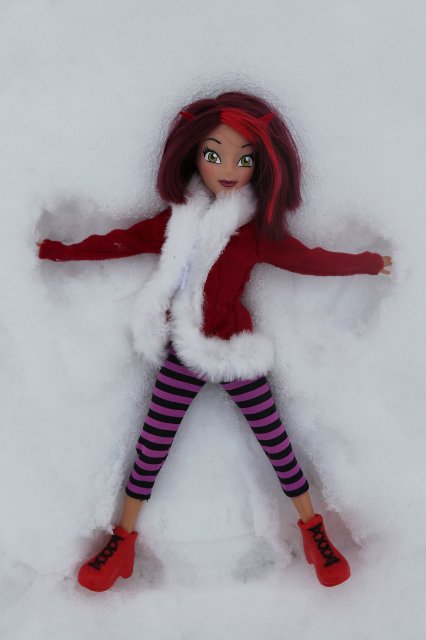 Зимняя сказка о Золушке или моя первая кукла (фото 9)