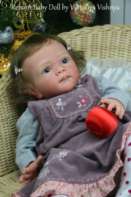 Настенька из сказки Морозко! Куколка реборн Виктории Вишни