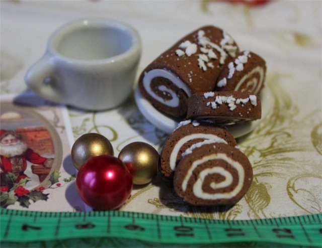 Кукольные сладости из пластики. Миниатюра (фото 3)