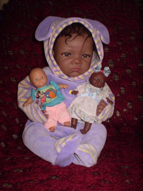 Темнокожая куколка Жасмин от Ashton Drake (фото 9)