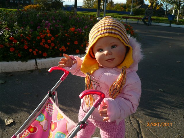 Прогулочка. Кукла реборн Кристалета