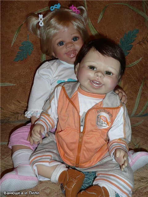 У нас пополнение,Михаэль и Лили